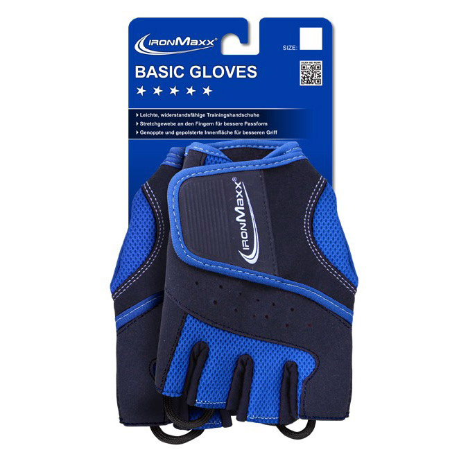 Basic Gloves Blue (S/M, L/XL) Basic Gloves Blue (S/M, L/XL)
