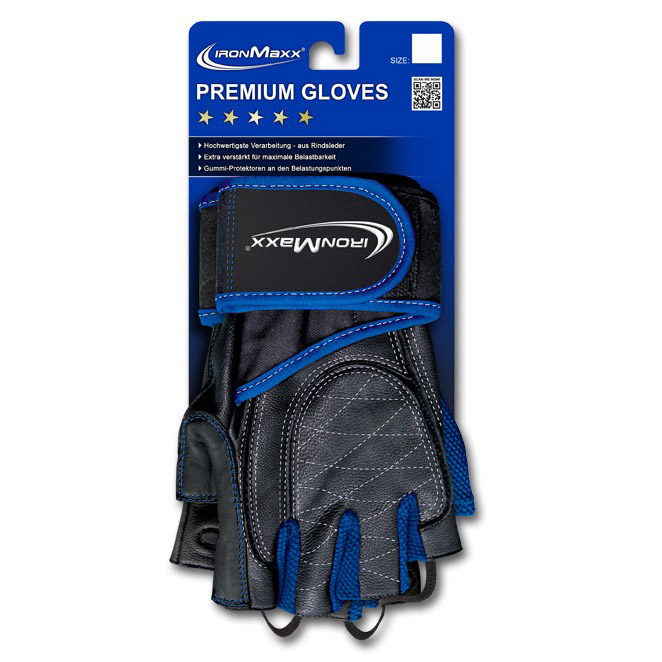Premium Gloves Blue (S/M, L/XL) Premium Gloves Blue (S/M, L/XL)