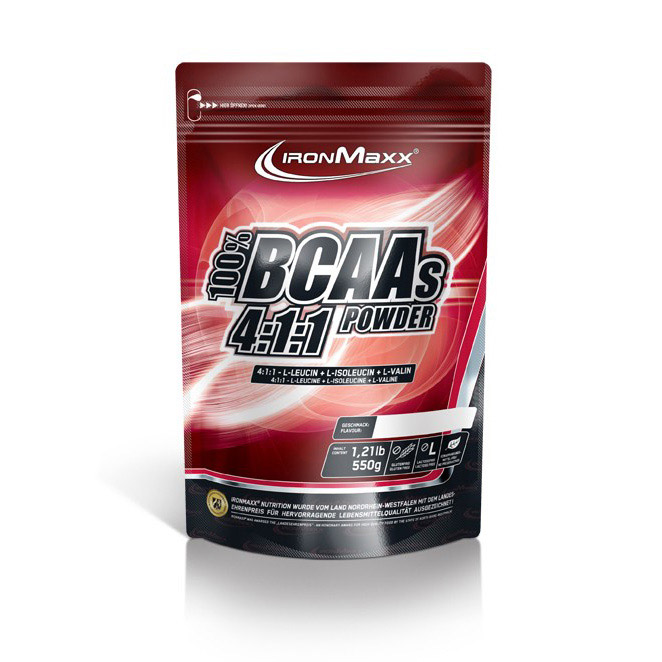 100% BCAAs 4:1:1 Powder (550 g) 100% BCAAs 4:1:1 Powder (550 g)