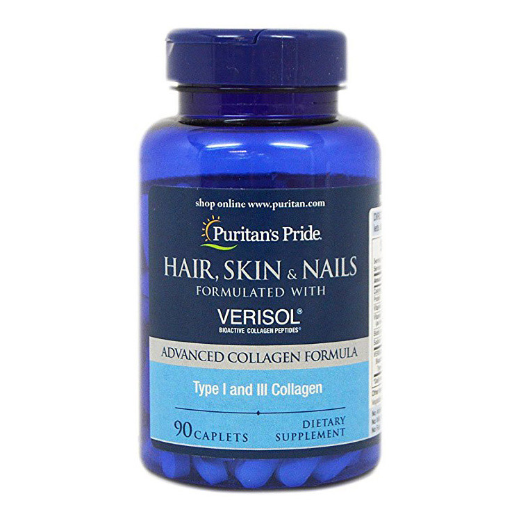 Hair, Skin & Nails with VERISOL (90 caplets) Hair, Skin & Nails with VERISOL (90 caplets)