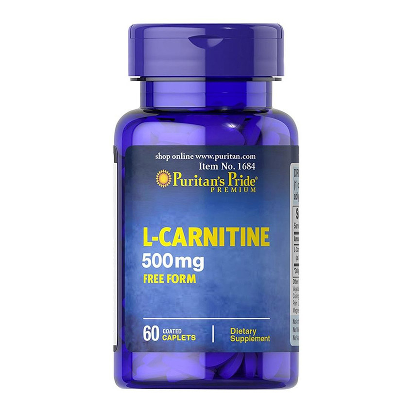L-Carnitine 500 mg (60 caplets) L-Carnitine 500 mg (60 caplets)