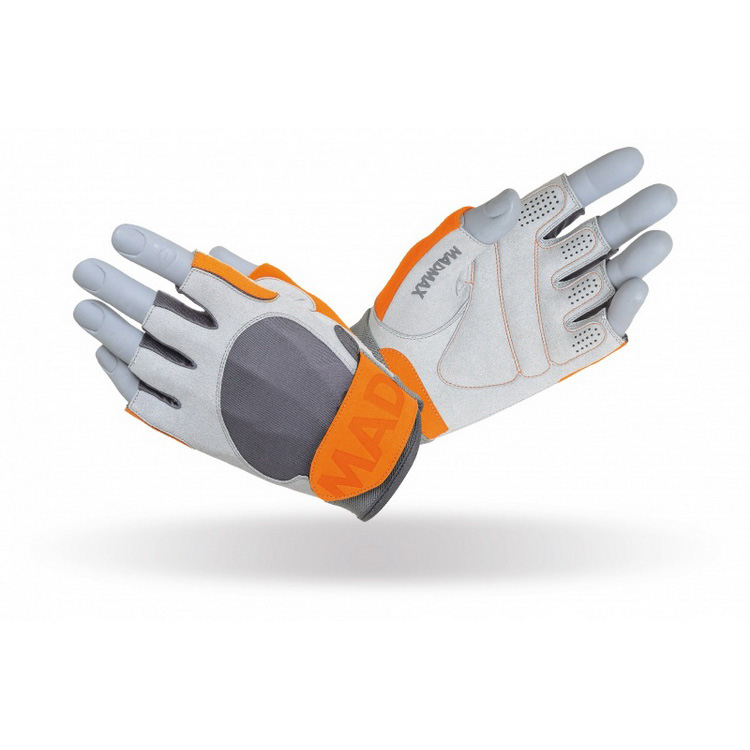 Crazy MFG-850 Gloves Grey/Chili (S, M, L, XL, XXL) Crazy MFG-850 Gloves Grey/Chili (S, M, L, XL, XXL)