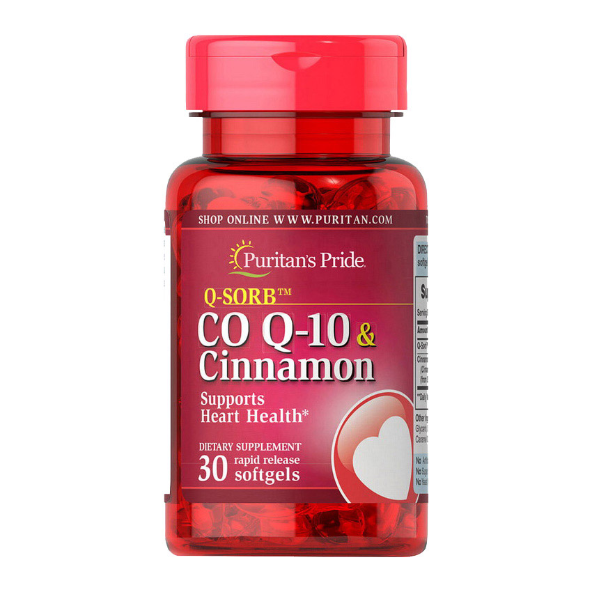 Q-SORB Co Q-10 & Cinnamon (30 softgels) Q-SORB Co Q-10 & Cinnamon (30 softgels)