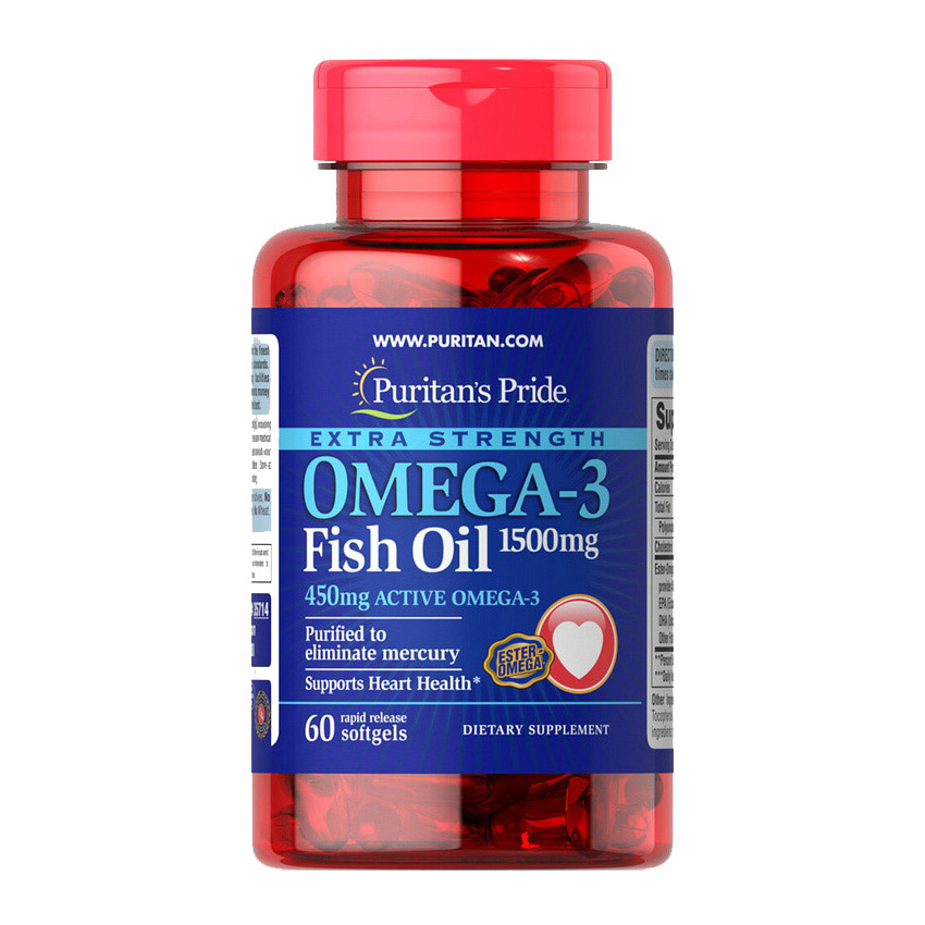 Omega-3 Fish Oil 1500 mg (60 softgels) Omega-3 Fish Oil 1500 mg (60 softgels)