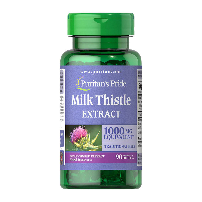 Milk Thistle Extract 1000 mg (90 softgels) Milk Thistle Extract 1000 mg (90 softgels)