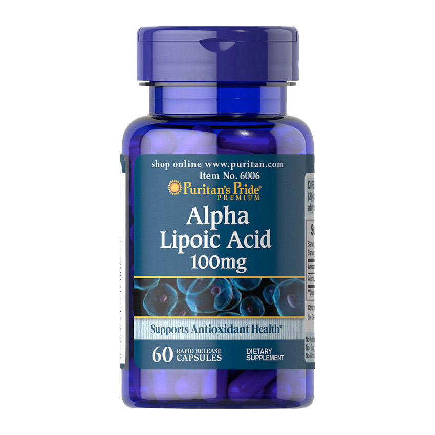 Alpha Lipoic Acid 100 mg (60 caps) Alpha Lipoic Acid 100 mg (60 caps)