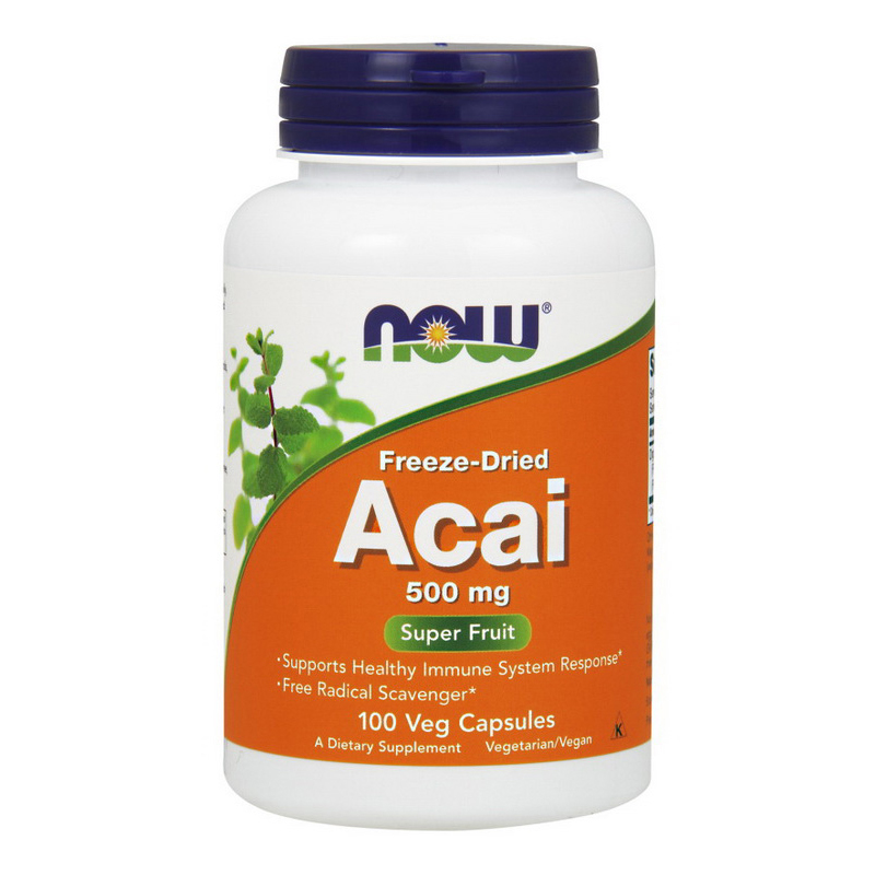 Acai 500 mg Freeze-Dried (100 veg caps) Acai 500 mg Freeze-Dried (100 veg caps)