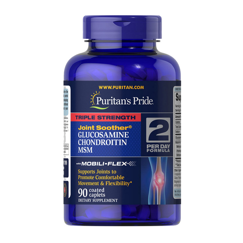 TS Glucosamine & Chondroitin with MSM Joint Soother (90 caplets) TS Glucosamine & Chondroitin with MSM Joint Soother (90 caplets)