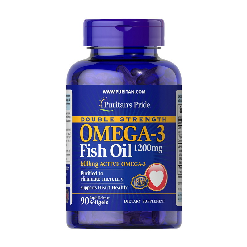 Omega-3 Fish Oil 1200 mg Double Strength (90 softgels) Omega-3 Fish Oil 1200 mg Double Strength (90 softgels)