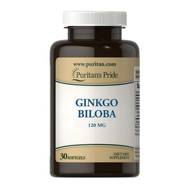 Ginkgo Biloba 120 mg (30 softgels)