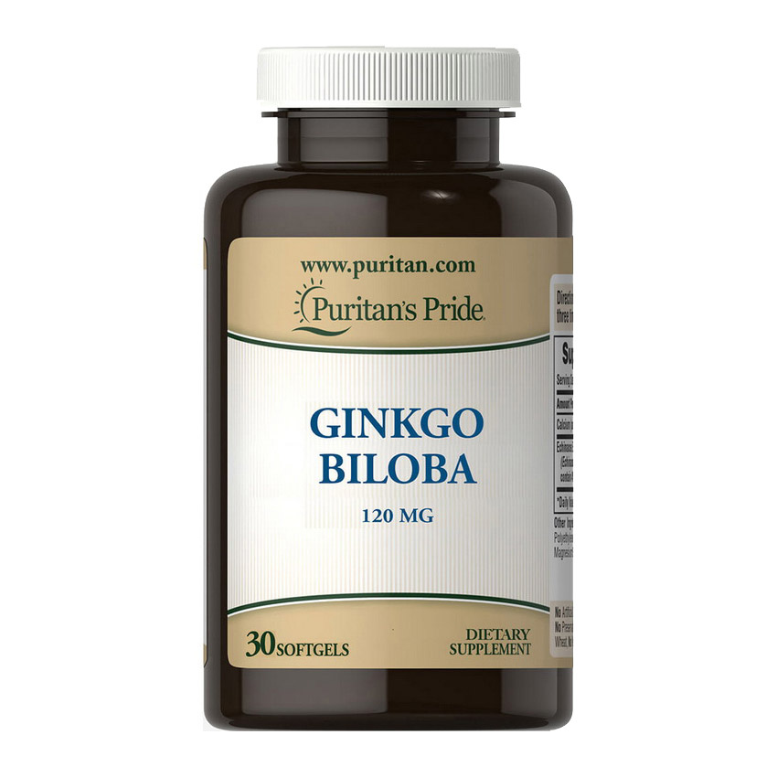 Ginkgo Biloba 120 mg (30 softgels) Ginkgo Biloba 120 mg (30 softgels)