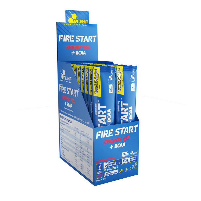 Fire Start Energy Gel + BCAA (1 x 36 g) Fire Start Energy Gel + BCAA (1 x 36 g)