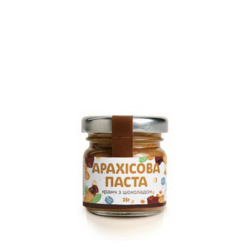 Арахисовое масло кранч с шоколадом (35 g) Арахисовое масло кранч с шоколадом (35 g)