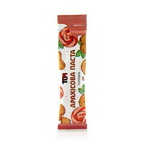 Арахисовое масло сладкое (1 х 25 g) Арахисовое масло сладкое (1 х 25 g)