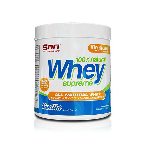 100% Natural Whey Supreme (454,3 g) 100% Natural Whey Supreme (454,3 g)