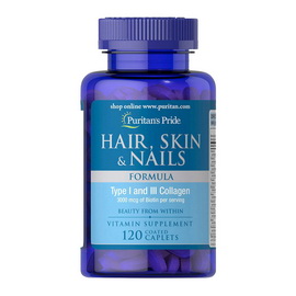 Hair, Skin & Nails Formula (120 caplets)