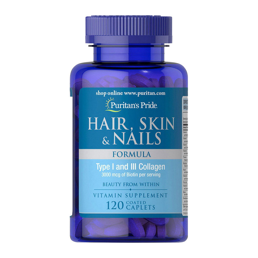 Hair, Skin & Nails Formula (120 caplets) Hair, Skin & Nails Formula (120 caplets)