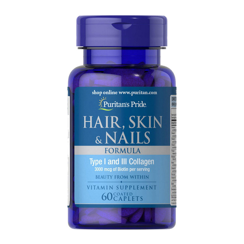 Hair, Skin & Nails Formula (60 caplets) Hair, Skin & Nails Formula (60 caplets)