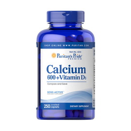 Calcium 600 + Vitamin D3 (250 caplets)