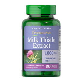 Milk Thistle Extract 1000 mg (180 softgels)