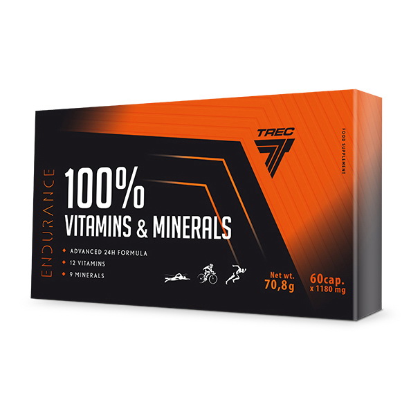 100% Vitamins & Minerals (60 caps) 100% Vitamins & Minerals (60 caps)
