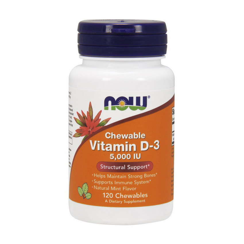 Vitamin D-3 5000 IU Chewable (120 chew tabs) Vitamin D-3 5000 IU Chewable (120 chew tabs)