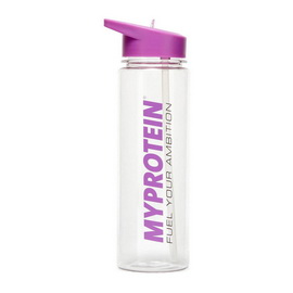 Myprotein Straw Water Bottle Purple