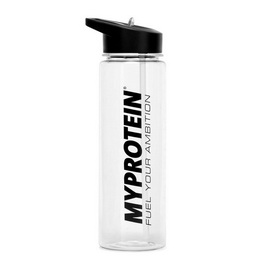 Myprotein Straw Water Bottle Black
