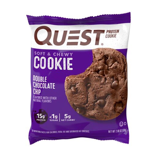 Quest Protein Cookie Double Chocolate Chip (1 x 59 g) Quest Protein Cookie Double Chocolate Chip (1 x 59 g)