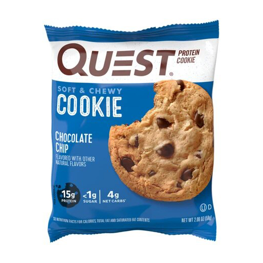 Quest Protein Cookie Chocolate Chip (1 x 59 g) Quest Protein Cookie Chocolate Chip (1 x 59 g)