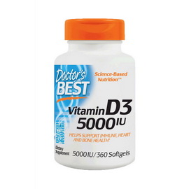 Vitamin D3 5000 IU (360 softgels)