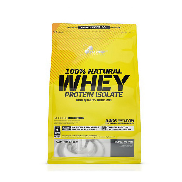100% Natural Whey Protein Isolate (600 g) 100% Natural Whey Protein Isolate (600 g)