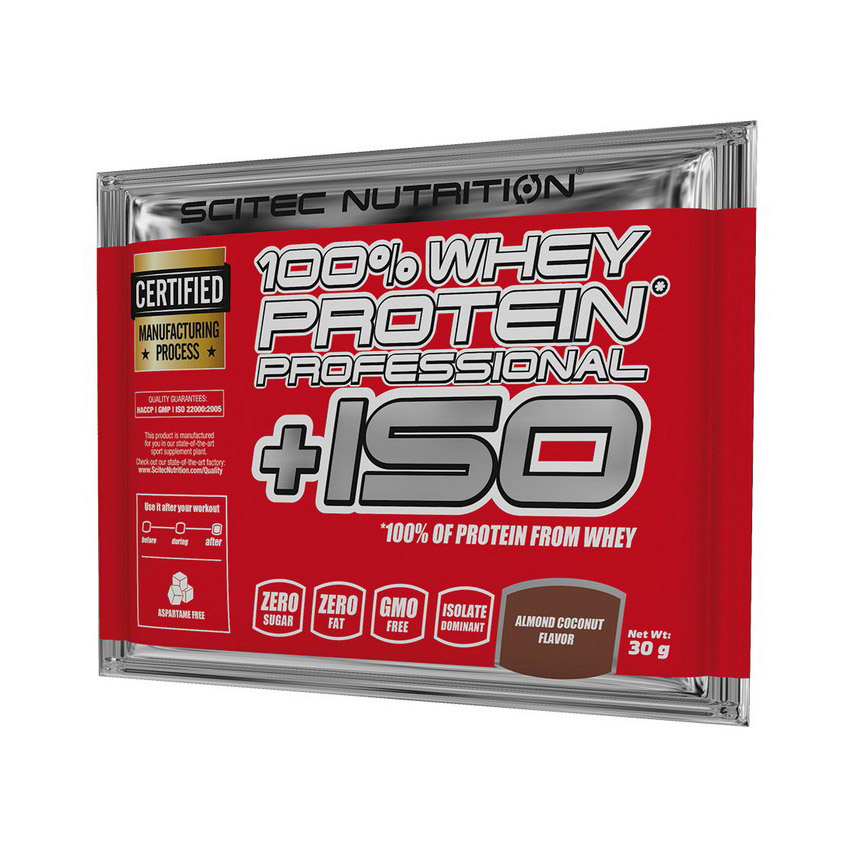 100% Whey Protein Professional +ISO (1 x 30 g) 100% Whey Protein Professional +ISO (1 x 30 g)