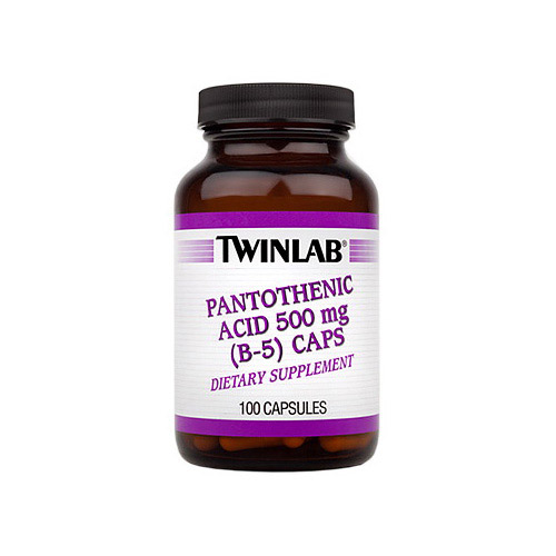 Pantothenic Acid (B-5) Caps 500 mg (100 caps) Pantothenic Acid (B-5) Caps 500 mg (100 caps)