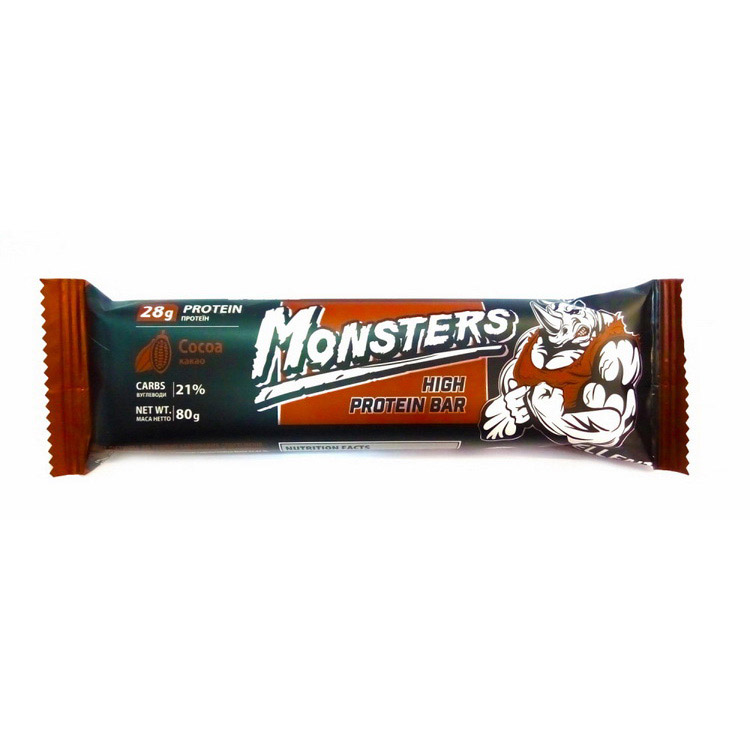 Monsters High Protein Bar (1 x 80 g) Monsters High Protein Bar (1 x 80 g)