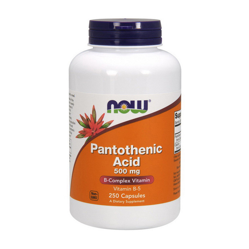Pantothenic Acid 500 mg (250 caps) Pantothenic Acid 500 mg (250 caps)