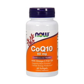 CoQ10 60 mg with Omega-3 (60 softgels)