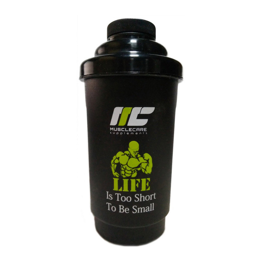 Shaker Muscle Care Black (600 ml) Shaker Muscle Care Black (600 ml)