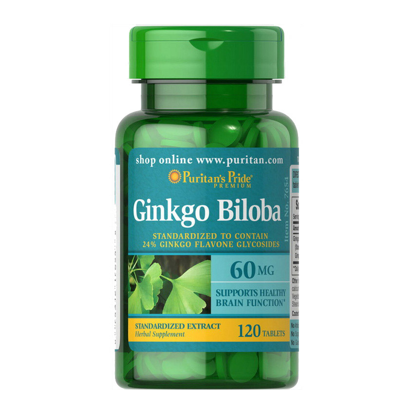 Ginkgo Biloba 60 mg (120 tabs) Ginkgo Biloba 60 mg (120 tabs)