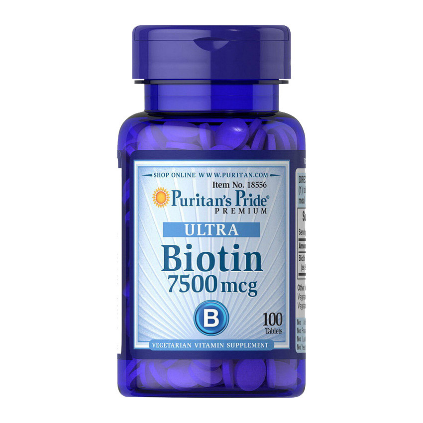 Ultra Biotin 7500 mcg (100 tabs) Ultra Biotin 7500 mcg (100 tabs)