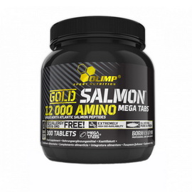 Gold Salmon 12000 Amino Mega Tabs (300 tabs)