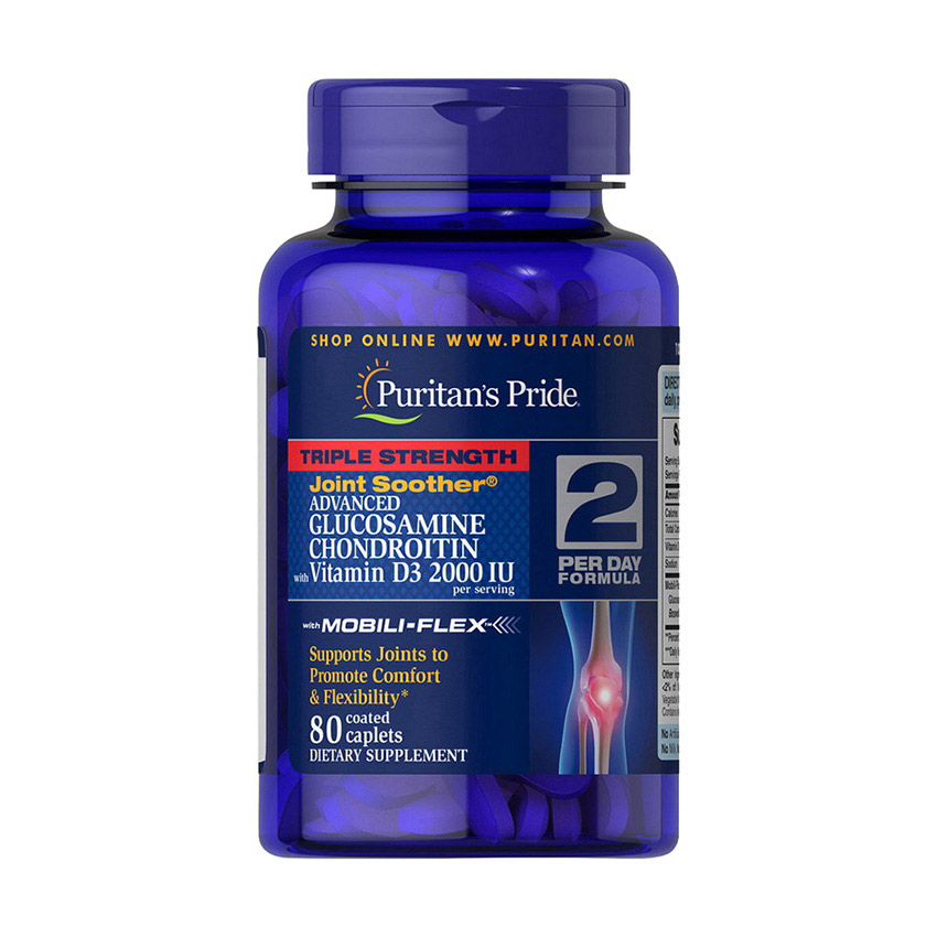 TS Glucosamine & Chondroitin w/ Vitamin D3 2000 IU (80 caplets) TS Glucosamine & Chondroitin w/ Vitamin D3 2000 IU (80 caplets)