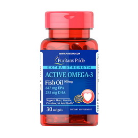 Active Omega-3 Fish Oil 900 mg (30 softgels)