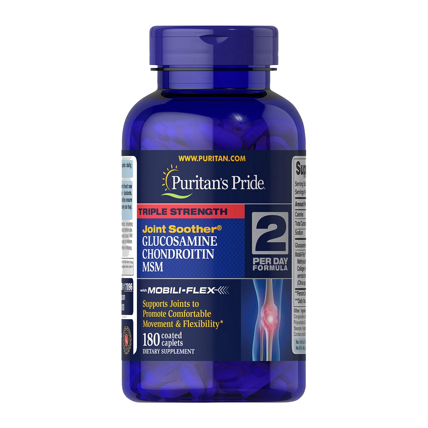 TS Glucosamine & Chondroitin w/ MSM Joint Soother (180 caplets) TS Glucosamine & Chondroitin w/ MSM Joint Soother (180 caplets)