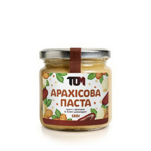 Арахисовое масло кранч с финиками и белым шоколадом (180 g) Арахисовое масло кранч с финиками и белым шоколадом (180 g)
