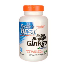Extra Strength Ginkgo 120 mg (360 caps)