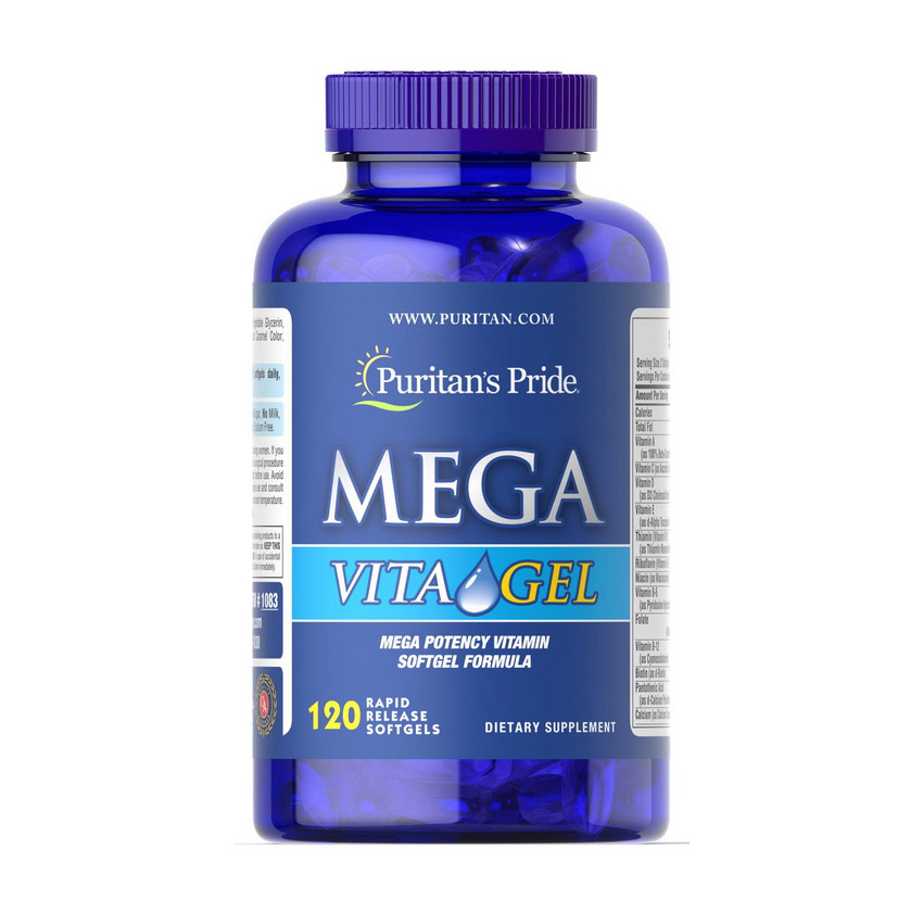 Mega Vita Gel (120 softgels) Mega Vita Gel (120 softgels)