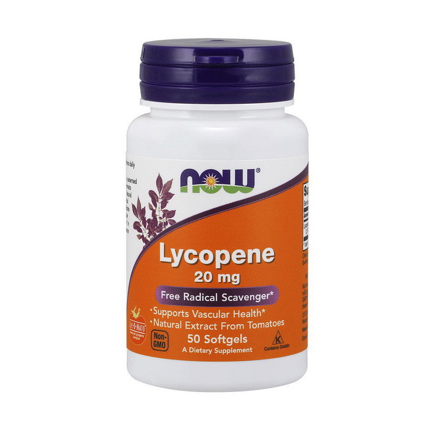 Lycopene 20 mg (50 softgels) Lycopene 20 mg (50 softgels)