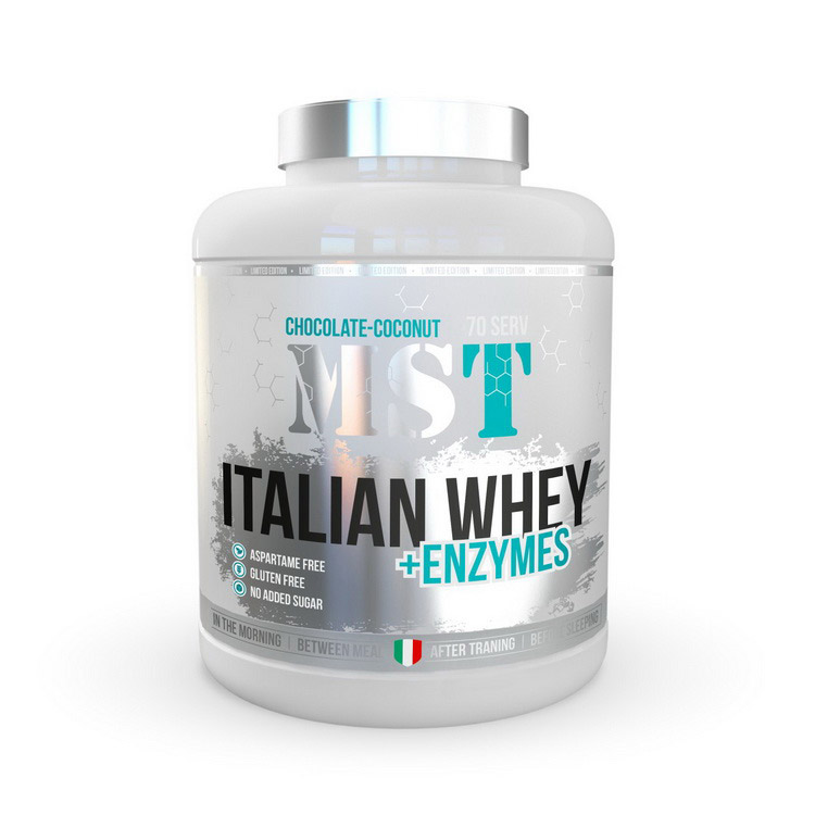 Italian Whey + Enzymes (2,3 kg) Italian Whey + Enzymes (2,3 kg)
