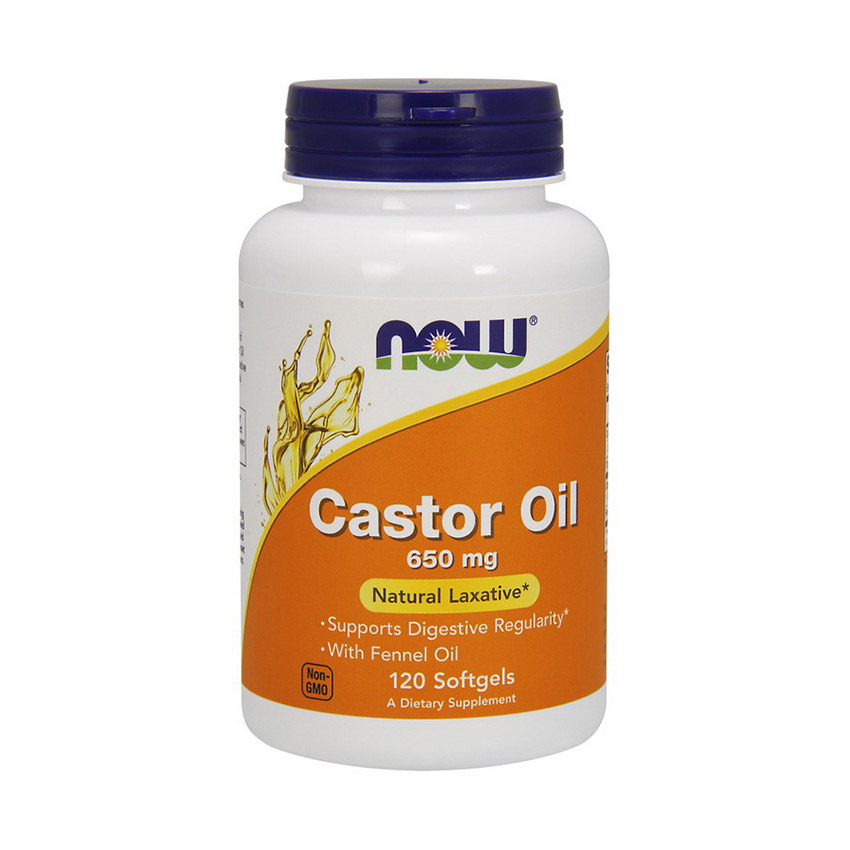 Castor Oil 650 mg (120 softgels) Castor Oil 650 mg (120 softgels)